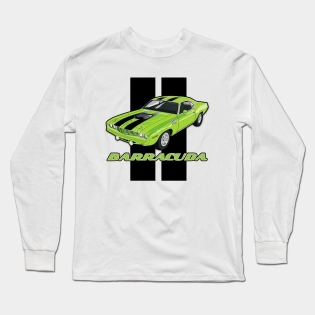 Plymouth Barracuda Long Sleeve T-Shirt by Limey_57